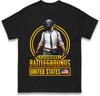 Player Unknown Battleground Personalisierbares Ländername Herren T-Shirt Damen Oberteile T-Shirts