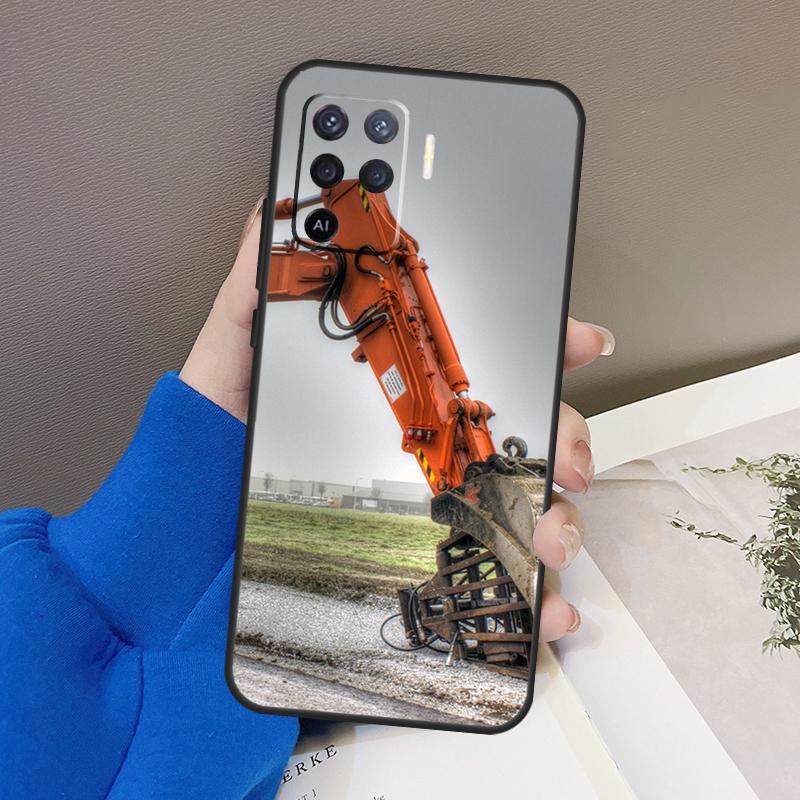 

Excavator Case For Oppo A77 A57 A17 A60 A80 A40 A74 A54 A94 A78 A98 A18 A38 A58 A96 A76 A16 A15 A5 Pro OPPO A58 4G
