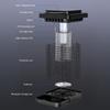 Solar Mosquitos Killer Lamp IP65 Waterproof Portable Mosquito Traps Blue Purple Light for Indoor Outdoor Camping