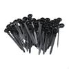 50Pcs Cable Ties Self Locking Black Accessories Bundle Straps 10cm Length Nylon Tie Wraps for Home