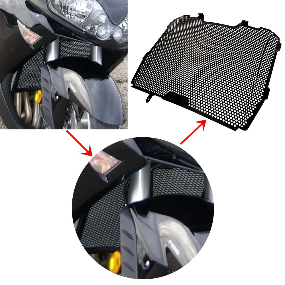For Motorcycle Accessories ZX14R Radiator Guard Water Tank Protection Net Ninja ZX 14R ZX-14R GTR1400 CONCOURS 14 ABS ZG1400 Nin