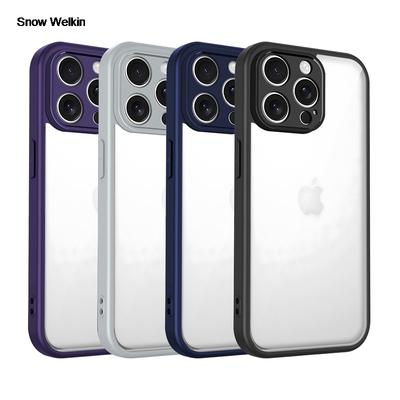 Transparent Silicone Case For Apple iPhone 17 16 15 14 13 12 11 XS Pro Max Air 7 8 Plus 16E PC Back TPU Bumper Shockproof Cover