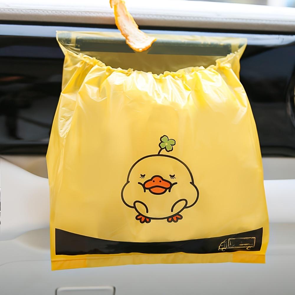 Adhesive Car Trash Bag Disposable Car Interior Hanging Multi-Functional Clean Bag Small Plastic Bag Car Garbage Bin
