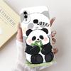 For Samsung Galaxy A10s Case SM-A107F Cover Creative Panda Cartoon Soft Silicone Phone Cases on Samsung A10 SM-A105F M01s Bumper