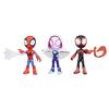 Marvel Spidey and His Amazing Friends - Set De 3 Figuras De 10 Cm - Incluye 3 Accesorios - A Partir De 3 Años, Exclusivo En Amazon