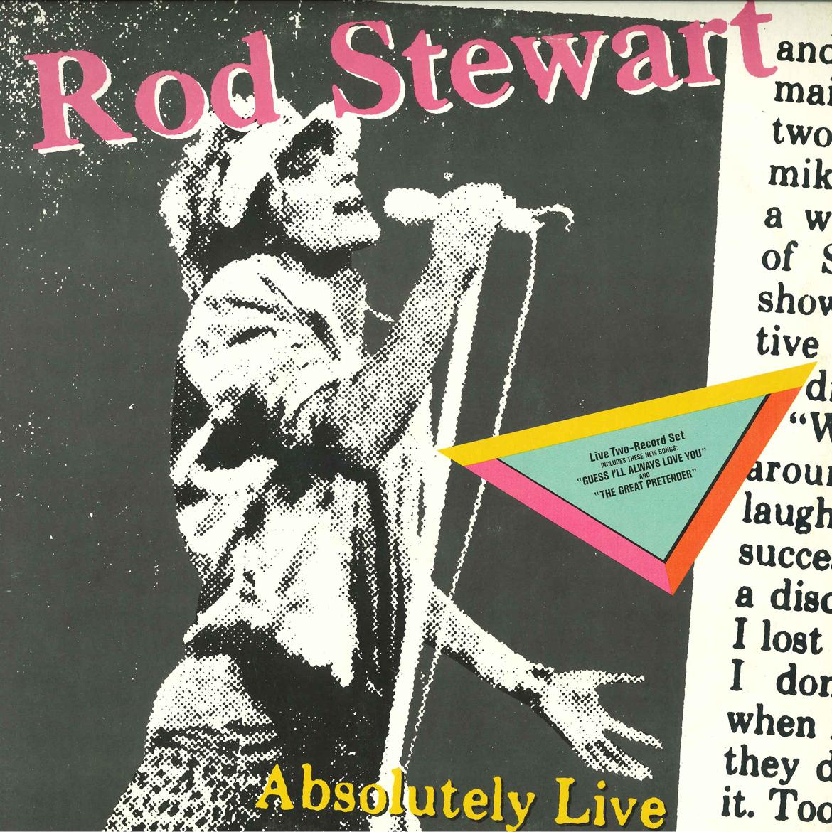 

LP Record ROD STEWART - Absolutely Live P56034 WARNER BROS 1982 Japan Rock Used