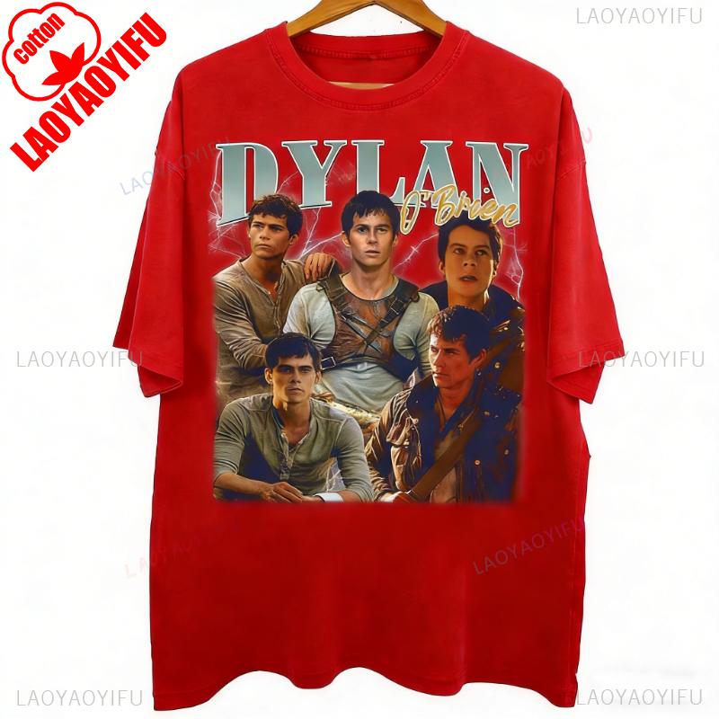 Vintage 90s Bootleg Style Retro Dylan OBrien Graphic Tshirt Gifts for Man and Women Unisex Casual Style TShirt Shortsleev