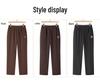Women's Winter Plus Velvet Thickened Cotton Pants for Elderly: Warm, Loose Straight-Leg Fit for Grandma