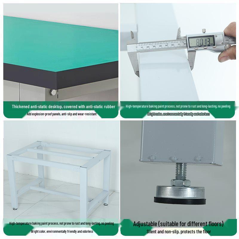 Heavy-Duty Anti-Static Workbench for Lab, Assembly, and Packing