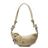 Trendy versatile dumpling bag women's spring new fashion simple shoulder bag high-end niche design women's bag