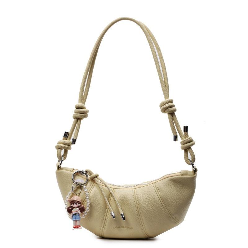 Trendy versatile dumpling bag women's spring new fashion simple shoulder bag high-end niche design women's bag