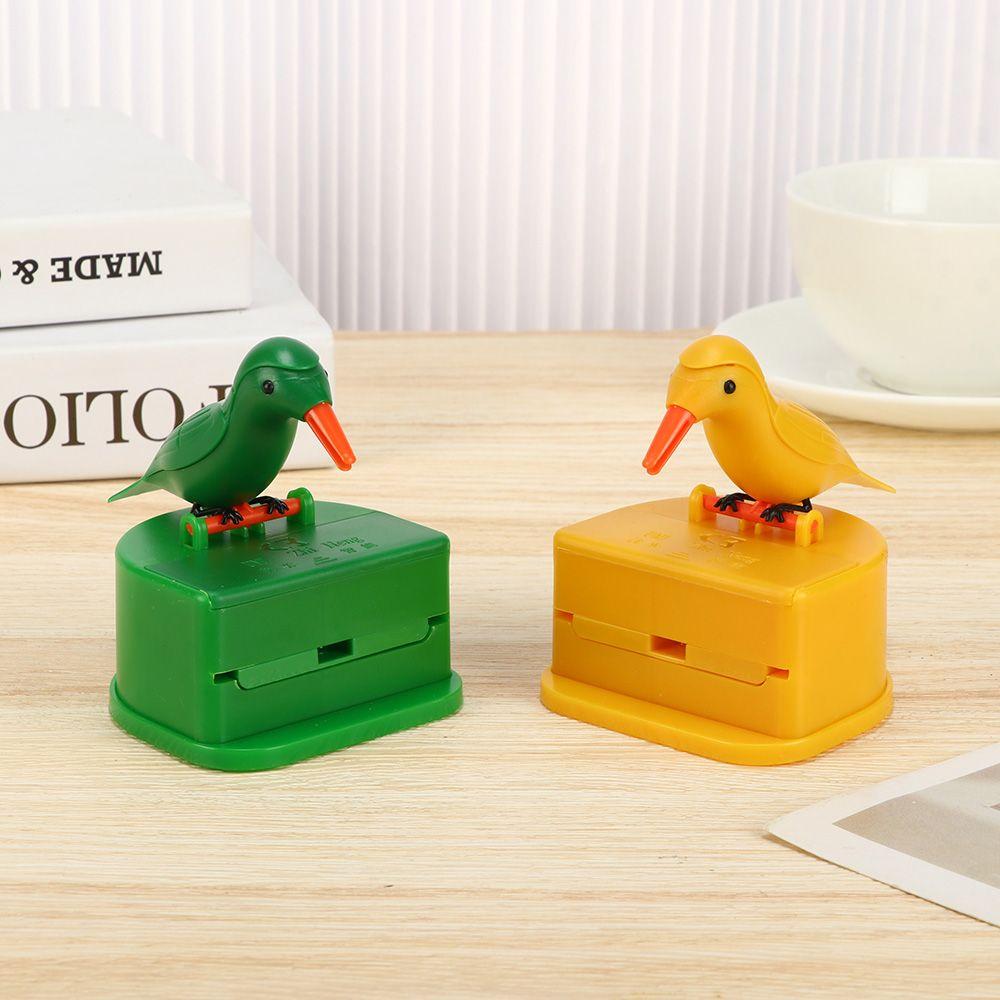 Kitchen Accessories Plastic Hummingbird Toothpick Container Toothpick Dispenser Toothpick Holder Box Bird