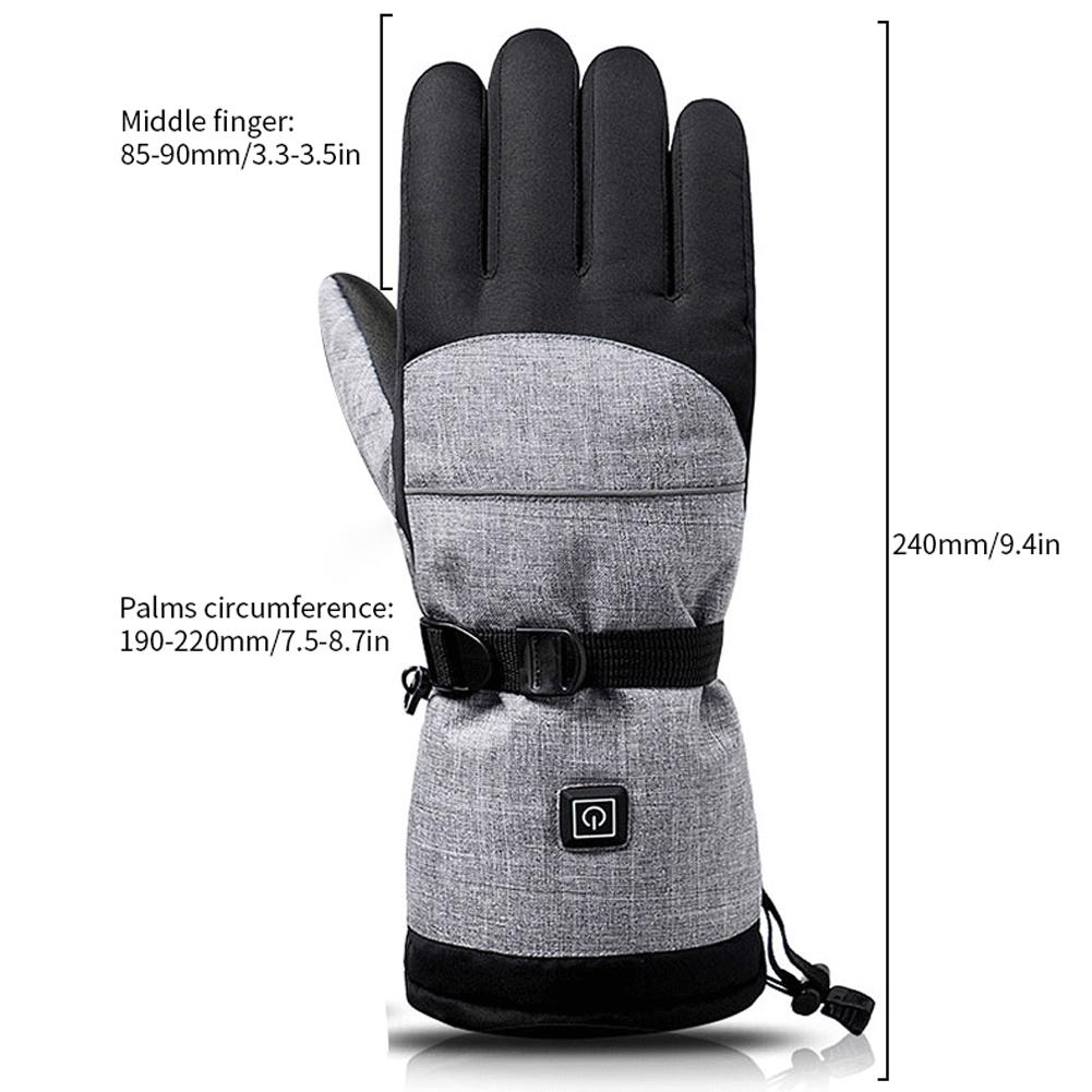 1 Pair Winter Hand Warmer Cycle Motorcycle Bicycle Gloves Electric Thermal Gloves ColdDay Camping