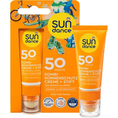 DM Suncare Kombi Gesichtscreme + Stick LSF50, 20ml