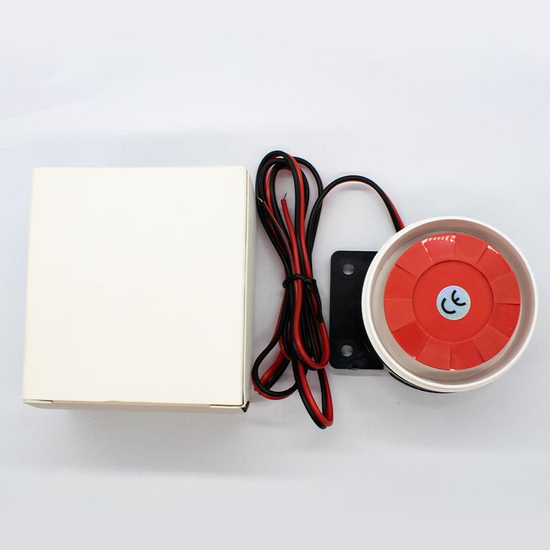 DC 6-12V Mini 120db Alarm Siren Audio Anti-theft Buzzer High-decibel Security Piezo Buzzer Alarm Horn