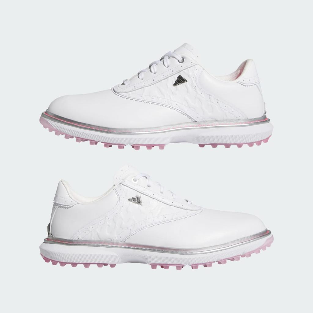 adidas MC70 SPIKELESS GOLF HP7085 Women's Performance Sports Shoes Cloud White / Silver Metallic / Lucid Pink