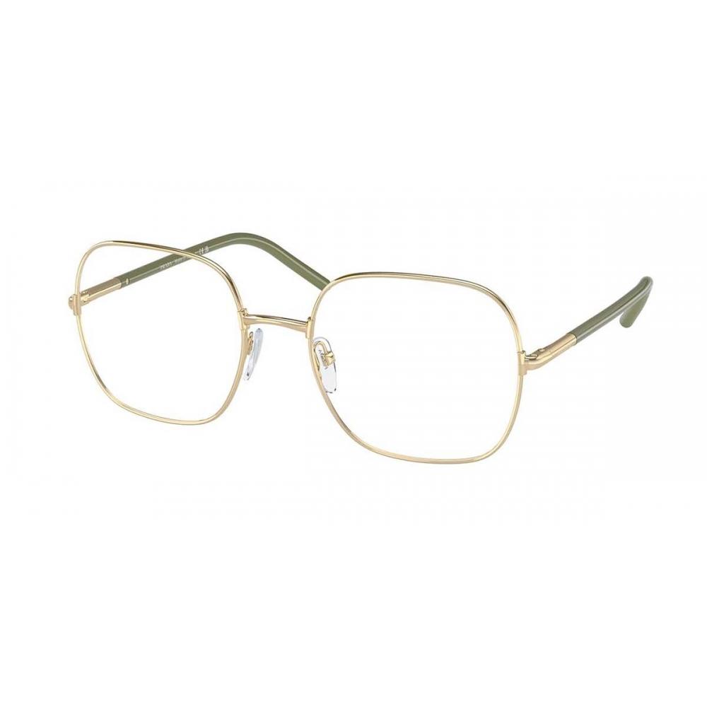 

Prada Women Eyeglasses Pr 56wv Zvn1o1 Pale Gold/54-19-140
