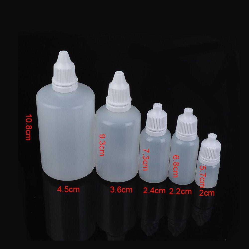 Reuse Craft Tool Eye Dropper Scrapbooking Liquid Sample Empty Plastic Glue Applicator Squeeze Bottle Paper Quilling