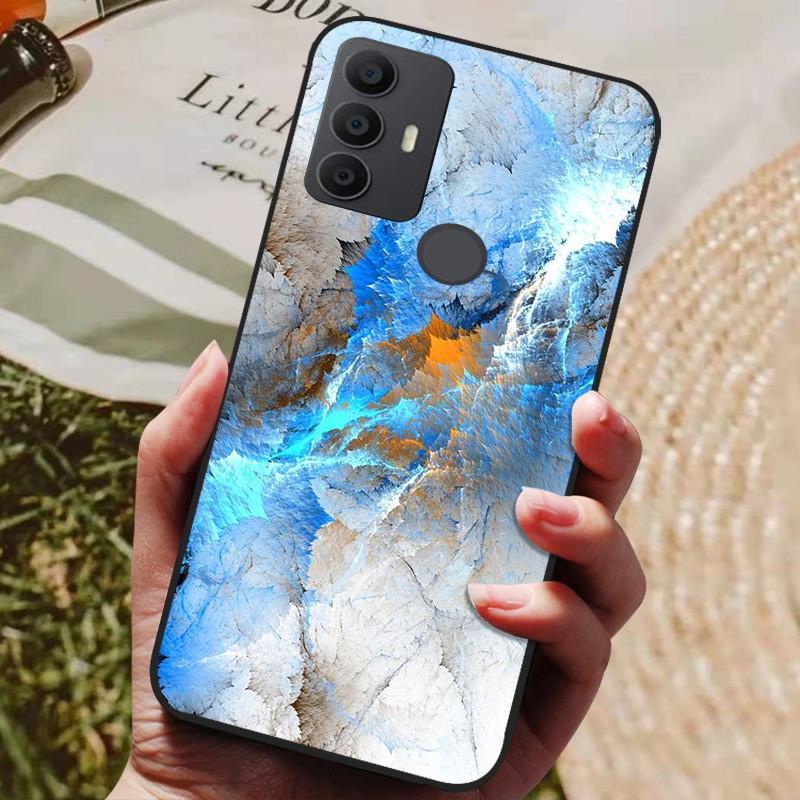 

For TCL 30 SE Case 305 TPU Silicone Soft Fashion Phone Cover for TCL 30SE 306 305 Case 6165A Bumper Funda for TCL30SE 6.52 inch For TCL 306