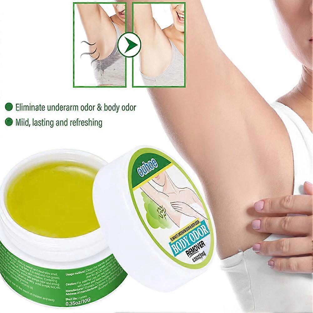 Armpit Odor Removal Cream 10g Natural Plant Extracts Portable Fresh