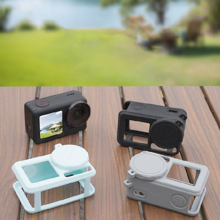 Soft Silicone Case for Action 5Pro Cameras Holder Impact Resistant Protectors with Easy Installation and Maintenance