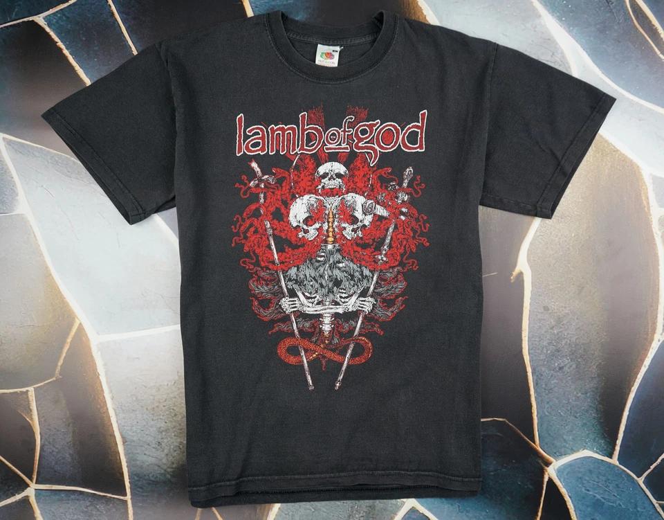 Vintage 2000s Lamb Of God Band T-Shirt 2XL