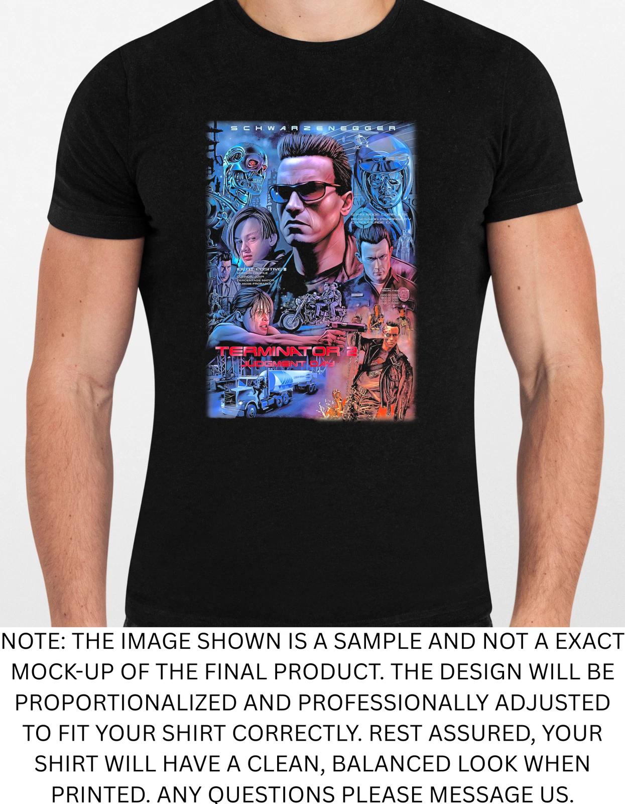 Men s and Women s T-shirts Terminator Graphic XXXL