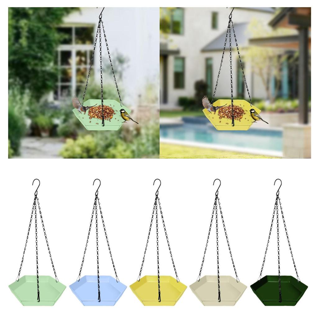 Bird Bath for Tree Hanging 2 in 1 for Birdwatching Enthusiasts Decor Outdoor
