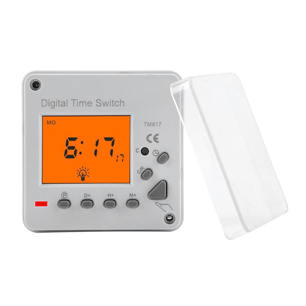 Digital Electric Durable Programmable Smart Control Switch Timer with Backlight Display(220V)