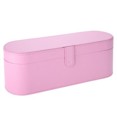 Aufbewahrungsbox für Haartrockner, feuchtigkeitsbeständig, stoßfest, Reisetasche für Dyson Haartrockner, Rosa