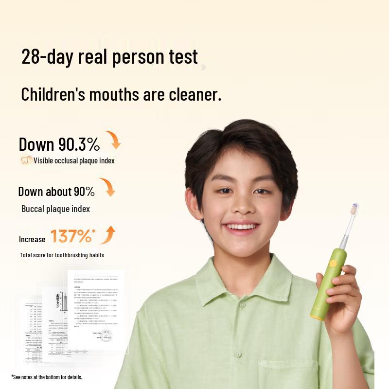 Laifen K1 Kids Sweep-Vibration Electric Toothbrush CN Plug (adapter Included)