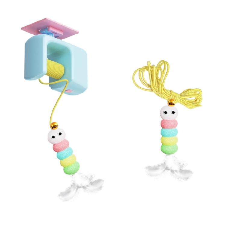 Interactive Pet Teaser Toy Cats Fun Rechargeable Electric Elevating Toy for Indoor Play and Fun Supplies