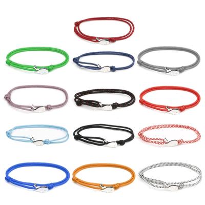 Back-to-School Season Multicolor Hand Rope Cute Little Whale Mother-Child Hand-woven Color Bracelets for Mom Daughter