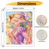 Disney Rapunzel Pascal Painting Kit Canvas DIY Home Decor Gift