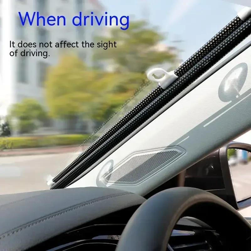 Univerzální skládací auto zatahovací sluneční clona boční sluneční clona s ochranou proti UV záření clona čelní sklo clona roletka sluneční clona do auta