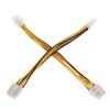 1 stk 4 pins hann-til-8-pins hunn-ledningsforlengelse til CPU-strømomformerkabel