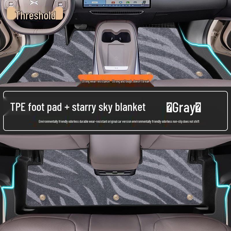 Custom TPE Floor Mats for 2026 Geely Galaxy E5 - Full Coverage and Original Fit Accessories