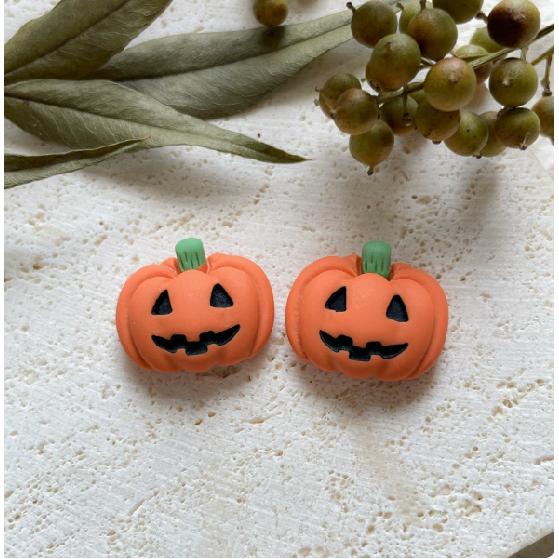 10/20pcs Resin Mini Halloween Pumpkin Miniature Flat-Backed Cabochons Fairy Garden Home Ornament DIY Craft Decoration