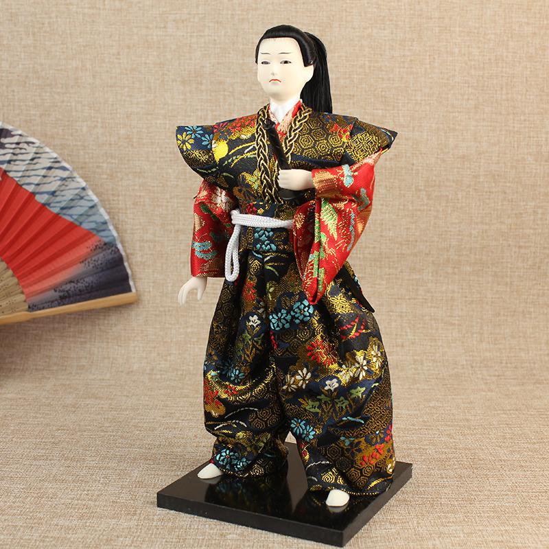Ninja Figurine Decoration of Sushi Restaurant Izakaya Hotel Restaurant Decorative Japanese-style Gift Japanese Samurai Doll