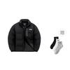 Li Ning Puffer Jackets Unisex Stand Collar Thickened AJMU219-8