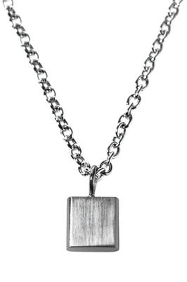 TAVARAT Quadratischer Anhänger Einfaches Geschenk mit Verpackung Herrenkette, Accessoire, (50 cm)