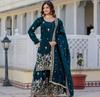 Women Bollywood Party Wear Salwar Kameez Palazzo Set Indian Designer Ethnic Salwar Suit Dress