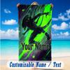 Beach Towel Custom Name Text, Quick Dry Large Towel For Beach HomeAlien Xenomorph