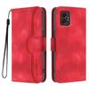 For Samsung Galaxy XCover7 Pro Leather Case Wallet Stand Smile Imprinted Phone Cover with Strap