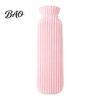 Reusable Hot Water Bottle 500/1000ML Long with Plush Cover, Leak-Proof Winter Bed Warmer Bag, Menstrual Cramp Pain Relief Bag Drurable