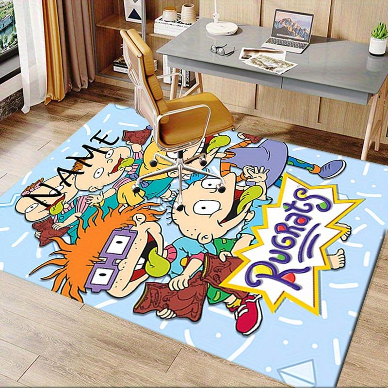 Rugrats, Adventure Office Carpet Soft Polyester Entrance Carpet Washable Non slip Machine Washable I