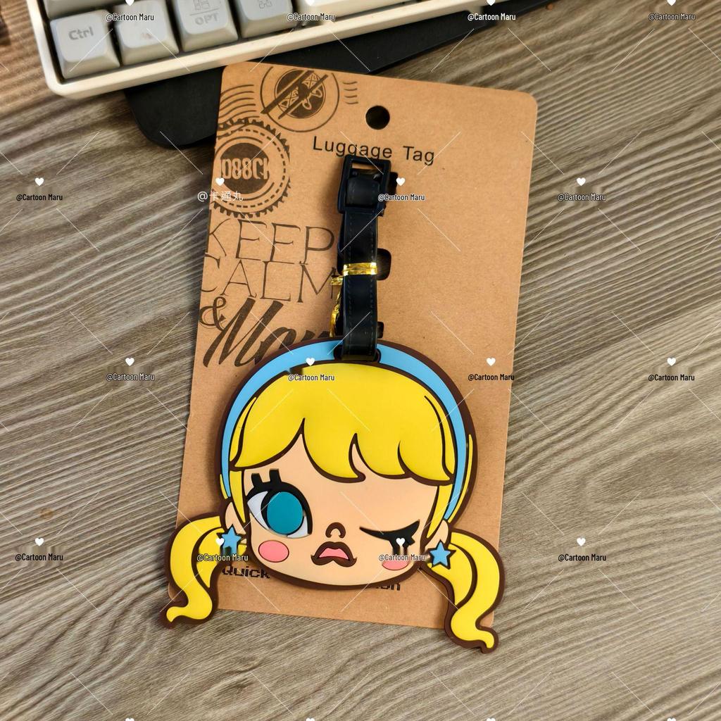 Crybaby Molly Cartoon Cute and Quirky Luggage Tag