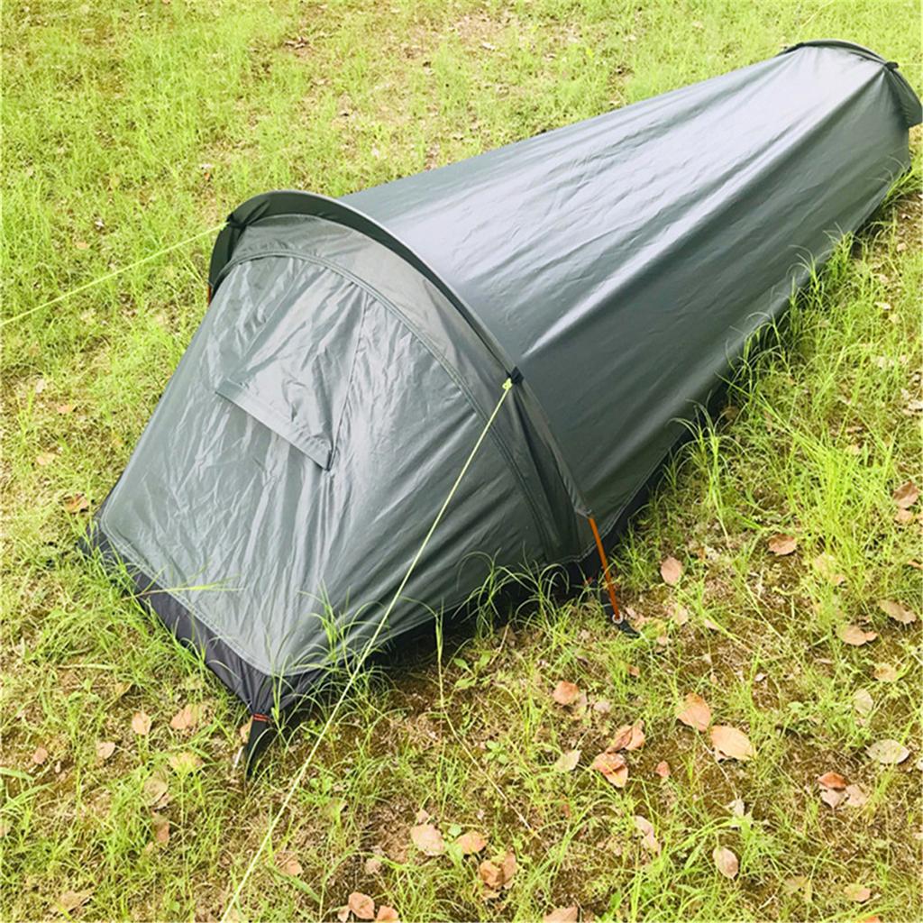 Watertight Backpacking Tent Camping Bivy Bag Single Person Individual Bivy Tent Lightly weight Single Person Tent