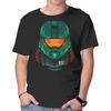 Unisex Crew Neck T-Shirt The Guardian Graphic Short Sleeve Casual Tee