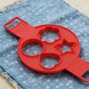 Nonstick Silicone Fried Egg Shaper Pancake Ring Omelet Moulds Kitchen Baking Tool Egg Cooker Pancake Maker Cooking Accessories